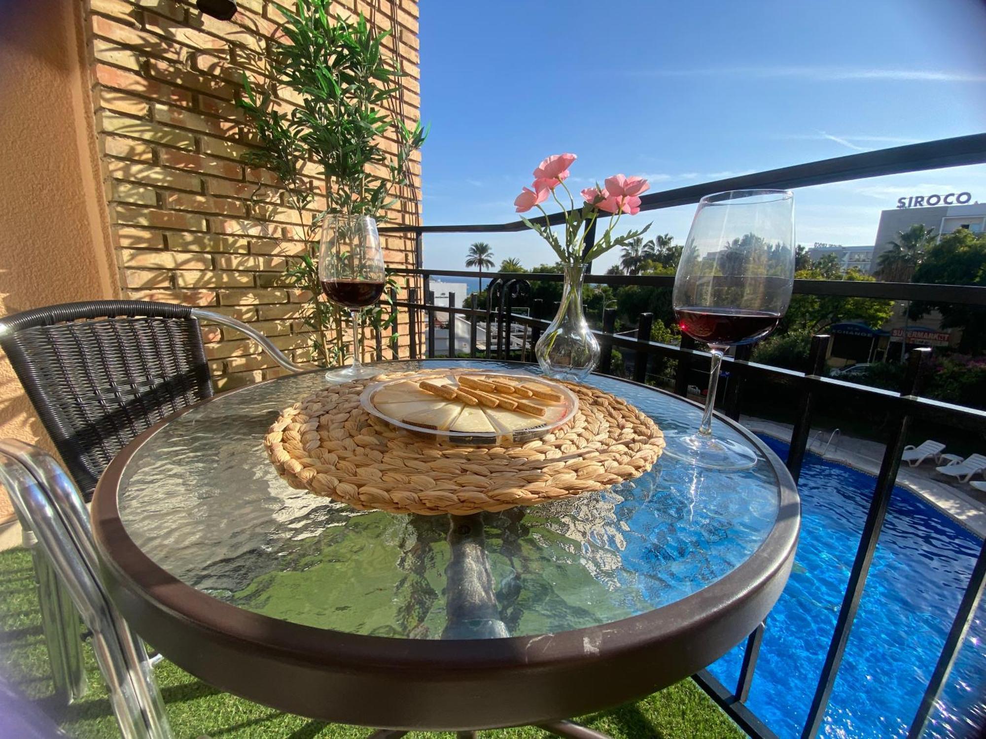 Estudio Con Vistas Mar Junto A Puerto Marina Lejlighed Benalmádena