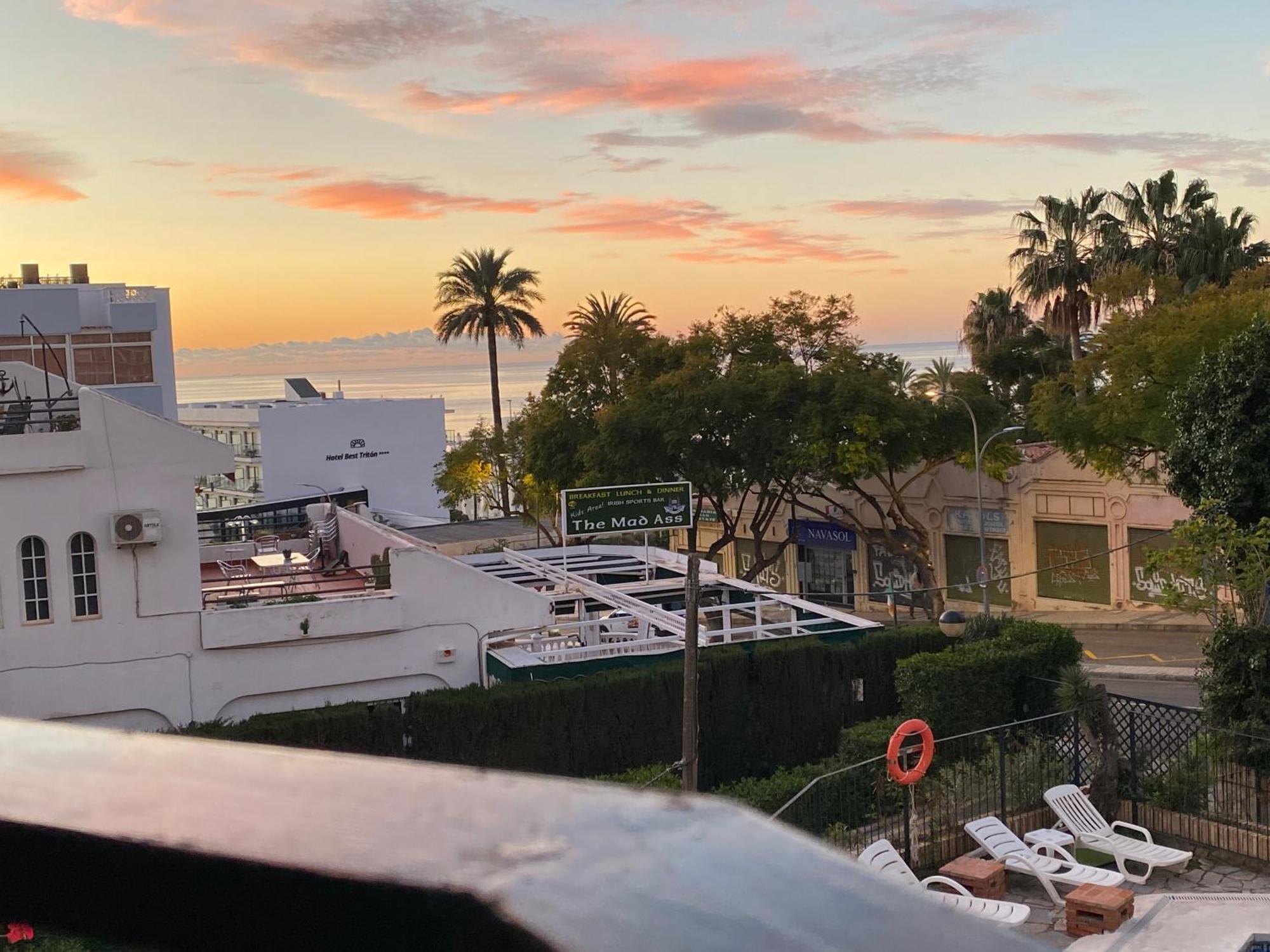 Estudio Con Vistas Mar Junto A Puerto Marina Lejlighed Benalmádena